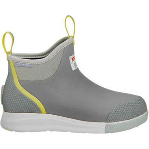 XTRATUF Women's Ankle Deck Boot Sport - Gray - 086189156929