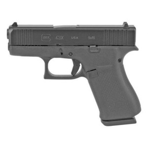 Glock 43X Subcompact 9mm - Black - 10 Round - 764503037832