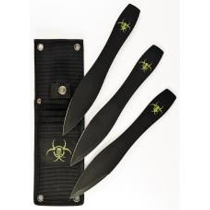 Ruko 3 Piece Throwing Knife Set - 9" - 770583909211