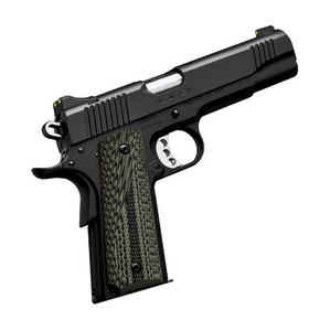 Kimber Custom TLE II 45 ACP - Black / Green - 7 Round - 669278323350
