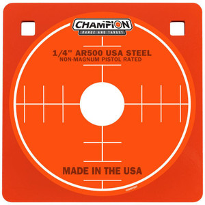 Champion Center Mass AR500 Square Rifle Target - 4" - 604544621754