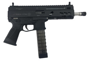 Grand Power Stribog SP9A1 9mm - 8" Threaded Barrel - Black - 20 Round - 8588005808378