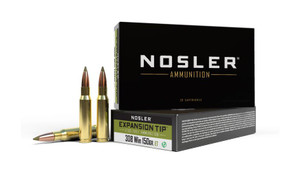 Nosler 308 Win - 150 Grain Expansion Tip - 2750 FPS - 20 Rounds - 054041400343