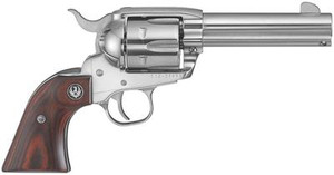 Ruger Vaquero 45 Long Colt - 4.625" Barrel - Stainless / Wood - 6 Shot - 736676051052