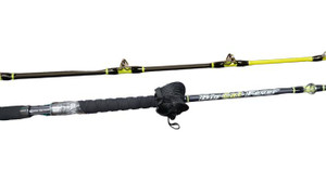 Catch The Fever Big Cat Fever Spinning Rod - 7' 6 - Medium Heavy - EVA  Foam Handle - Black - Dance's Sporting Goods