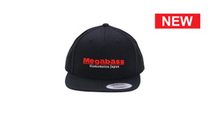 megabass color-psychic-snapback-black-black