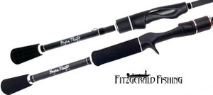Fitzgerald Bryan Thrift Series Shaky Head / Wacky Worm Spinning Rod - 6'10" - Medium Heavy - 602573684351