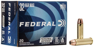 Federal Personal Defense 32 H&R Magnum - 85 Grain JHP - 1120 FPS - 20 Rounds - 029465093051
