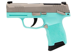 Sig Sauer P365 380 ACP - 3.1" Barrel - Optics Ready - Night Sights - Robins Egg Blue - 10 Round - 798681672981
