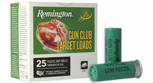 Remington Gun Club 12 Gauge - 2.75" - #8 - 1-1/8oz Payload - 1100 FPS - 25 Rounds - 047700525204