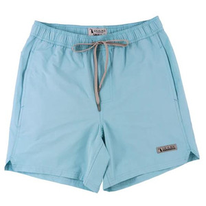 Local Boy Men's Swim Trunks - Ocean Blue - 840262608091