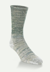 Hiwassee Men's Light Weight Outdoor Tech Socks - Size 9-12 - Forest / Taupe - 053455097828