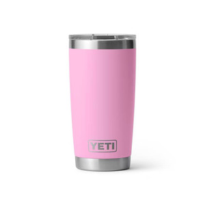 Yeti Rambler - 20oz Travel Mug - Bimini Pink