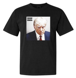 Old Row Trump Mugshot Tee - Short Sleeve - Black -
