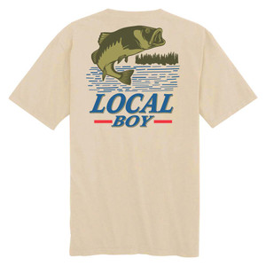 Local Boy Bad Bass Tee - Short Sleeve - Latte -