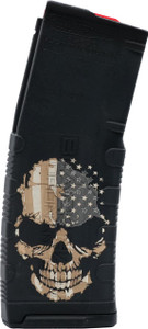 Black Rain Ordnance "Flag Skull" 5.56 NATO Magazine - Black - 30 Round - 681565226502