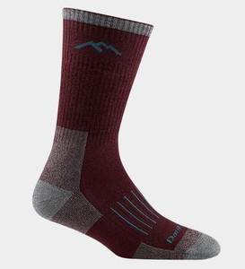 Darn Tough Women's Boot Midweight Hunting Sock - Burgundy -