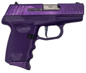 SCCY DVG-1 9mm - 3.1" Barrel - Royal Purple / Glitter - 10 Round - 810099572285