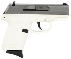 SCCY CPX-2 Gen 3 9mm - 3.1" Barrel - White / Stainless - 10 Round - 810099570359
