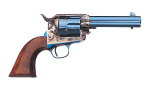 Uberti 1873 Cattleman 45 Colt - 5.5" Barrel - Charcoal Blue / Wood - 6 Shot - 037084999333