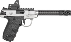 Smith & Wesson Performance Center Victory Target 22 LR - Crimson Trace Red Dot - Stainless / Black - 10 Round - 022188875553 Smith & Wesson Performance Center Victory Target 22 LR - Crimson Trace Red Dot - Stainless / Black - 10 Round - 022188875553
