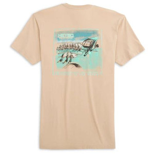 Heybo Hood Shot Tee - Short Sleeve - Hummus -