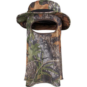 Ol' Tom Big Bob Boonie Hat with Face Mask - Mossy Oak Obsession - 659601139819
