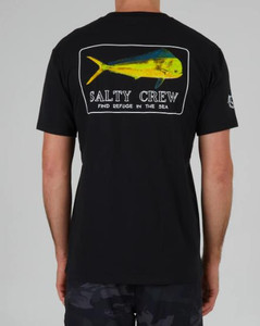 Salty Crew Golden Mahi Premium Tee - Short Sleeve - Black -