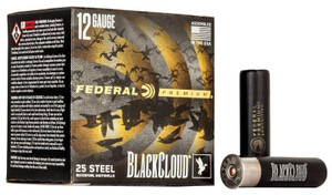 Federal Black Cloud FS Steel 12 Gauge - 3.5" - BBB - 1-1/2oz Payload - 1500 FPS - 25 Rounds - 604544623154