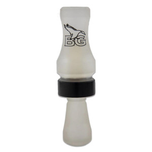 Buck Gardner Calls Double Nasty - Double Reed - Frosted Clear - 639287992007