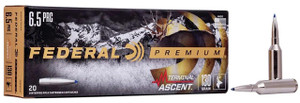 Federal Terminal Ascent 6.5 PRC - 130 Grain Terminal Ascent - 3000 FPS - 20 Rounds - 604544659450