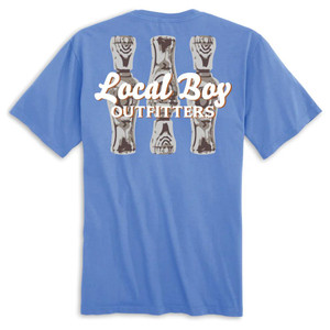 Local Boy Triple Reed Tee - Short Sleeve - Marina -