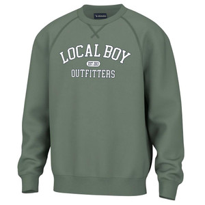 Local Boy Cotton Crewneck - Dusty Green -
