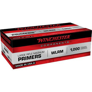 Winchester Large Rifle Magnum Primers - 1000 Count - 020892300125