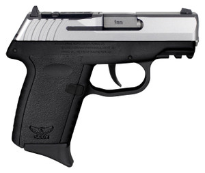 SCCY CPX-2 Gen 3 9mm - 3.1" Barrel - Black / Stainless - 10 Round - 810099571103