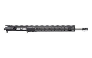 Aero Precision M4E1 Complete Upper 6.5 Grendel - 18" Threaded Barrel - R-One 15" M-Lok Handguard - Black - 840014602247