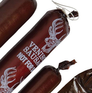 LEM Mahogany Printed Fibrous Casings - 2-1/2x20" - 10 Count - 734494001280