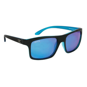 Calcutta Sunglasses Pamlico - Black Frame / Blue Mirror - 768721560981