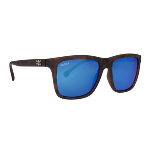 Calcutta Sunglasses Kettle Cove - Matte Tortoise Frame / Blue Mirror - 768721560752