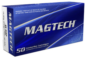 Magtech Range / Training 45 GAP - 230 Grain FMJ - 837 FPS - 50 Rounds - 754908190614