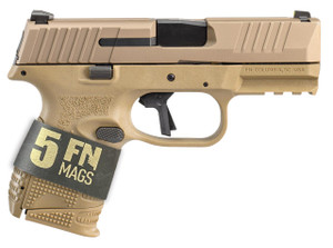 FN 509C 9mm - 3.7" Barrel - FDE - 24 Round - 845737016784