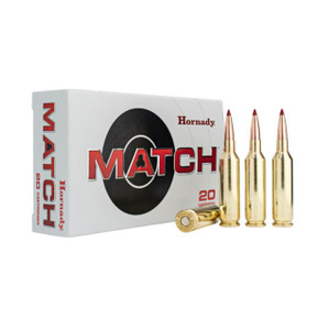 Hornady Match 22 Creedmoor - 80 Grain ELD-M - 3285 FPS - 20 Rounds - 090255834116