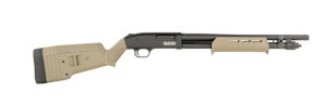 Mossberg 590S Compact 12 Gauge - 18.5" Barrel - 3" Chamber - FDE / Black - 015813516082