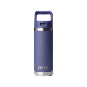 YETI Rambler 18oz Water Bottle with Color-Matched Straw Cap - Moon Dust - 888830486474