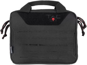 Allen Tac-Six Crew 2-Gun Tactical Pistol Case - 10" x 8" - Black - 026509064114