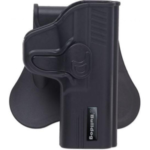 Bulldog Rapid Release Hip Holster - M&P Sheild - Black - 672352011128