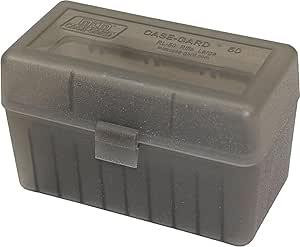 MTM Case-Gard Flip-top Ammo Box - .270 to .300 WSM and .45-70 - Smoke - 026057224411