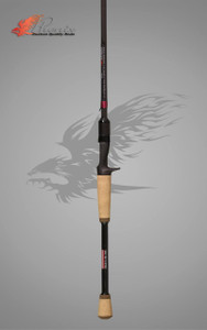 Phenix Virtus Red Diamond Casting Rod - 7' - Medium Moderate - 888151084274