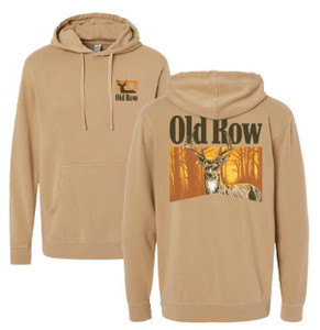 Old Row The Smoking Buck Hoodie - Sandstone -