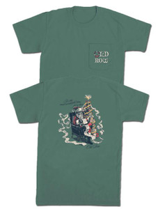 Old Row The Most Wonderful Beer Pocket Tee - Short Sleeve - Green -